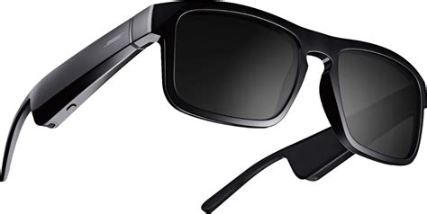 Bose Frames Tenor — Rectangular Bluetooth Audio Sunglasses Black 851338-0110 - Best Buy