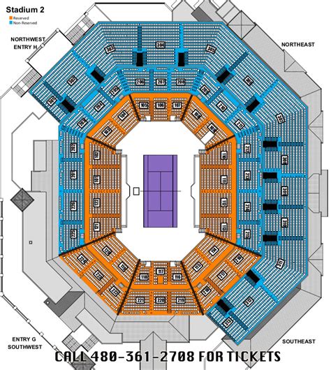 Indian Wells Stadium 1 Map – Get Map Update