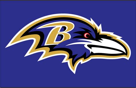 Baltimore Ravens Logo - Primary Dark Logo - National Football League (NFL) - Chris Creamer's ...