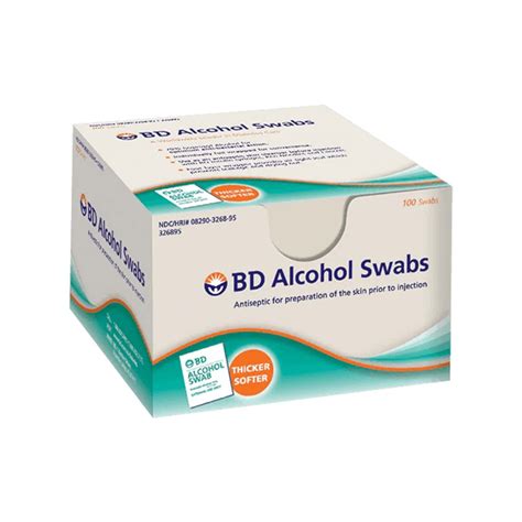 Buy BD ALCOHOL SWABS BOX OF 100 'S Online & Get Upto 60% OFF at PharmEasy