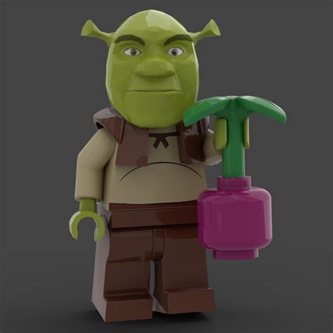 I made a lego Shrek minifigure! : r/Shrek