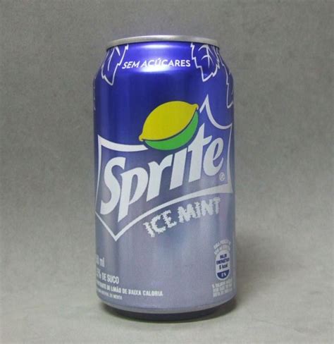 Lata de Sprite Ice Mint Sprite, Coca Cola, Beverage Can, Mint, Canning, Drinks, Tin Cans ...