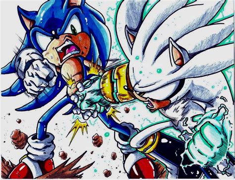 Sonic vs Silver | Sonic the Hedgehog! Amino