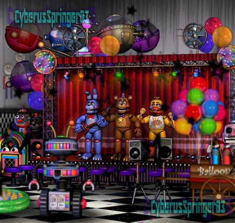 (SPOILERS!) Freddy Fazbear's Pizza!-FNaF 6 (Edit) by CyberusSpringer03 Fnaf 5, Fnaf Freddy ...