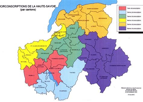 Carte de la Haute-Savoie - Haute-Savoie carte des villes, relief, tourisme