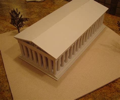 This is the model of the parthenon I made in 6th grade, this model was built for a project in ...