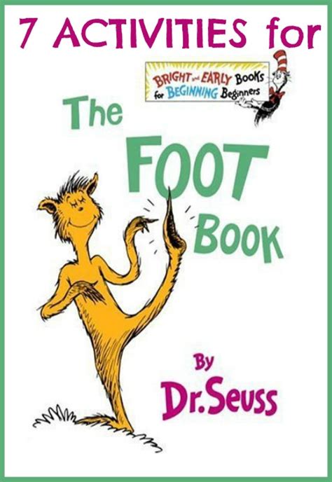 7 Activities for The Foot Book ~ Reading Confetti