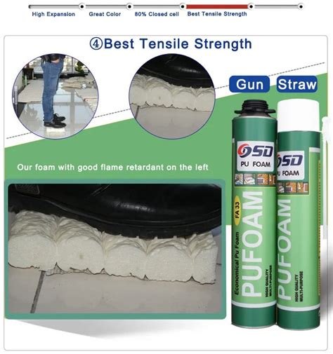 Straw Spray Foam Waterproof Non Expanding Foam - Buy Non Expanding Foam ...