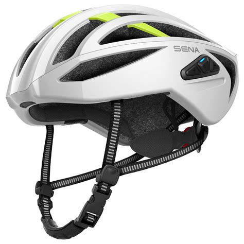 Sena R2 EVO Smart Cycling Helmet - Matte White at InTheHoleGolf.com