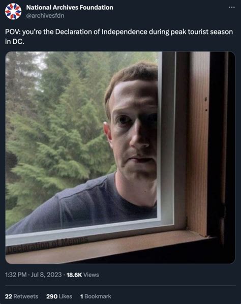 Mark Zuckerberg Staring Through Window | Know Your Meme