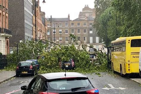 London weather: Severe weather warning in place as thunderstorms set to ...