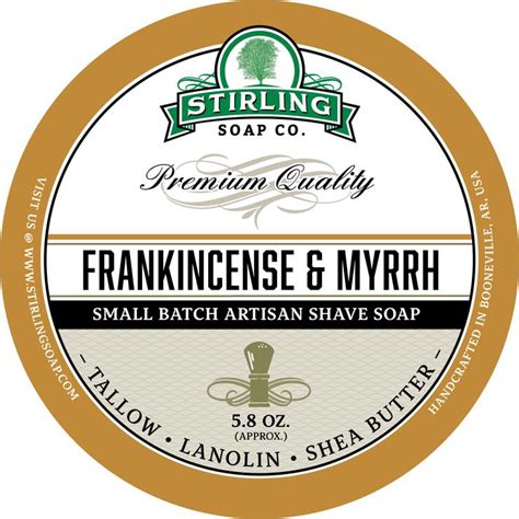 Frankincense & Myrrh Shaving Soap Sample