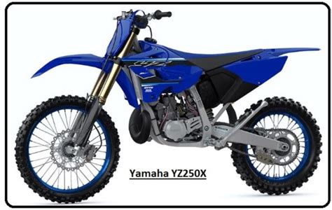 Yamaha YZ250X Standard Features