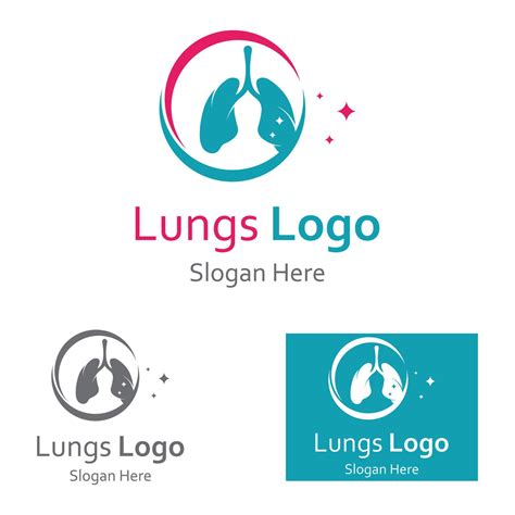 Lung health logo and symbol vector 9513219 Vector Art at Vecteezy