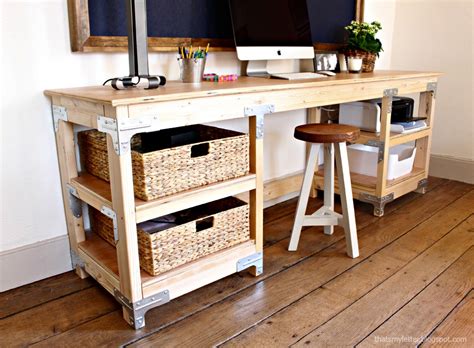 DIY: How to Build a Workbench-Style Custom Desk - Building Strong