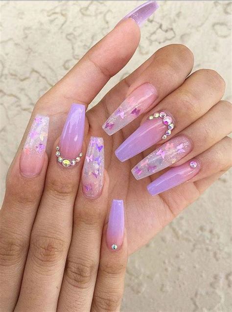 40 Unique And Special Coffin Long Nail Art For You (With images ...