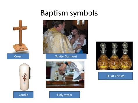 Baptism Symbols And Meanings