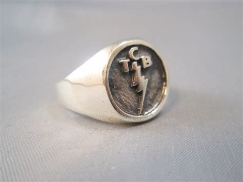 Elvis Presley Tcb Ring Solid Sterling Silver 925 All by itz8686