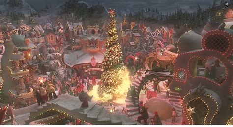 The Grinch Whoville Wallpaper