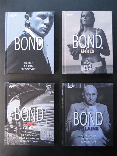 James Bond Collectibles: Set of 4 DK James Bond Books