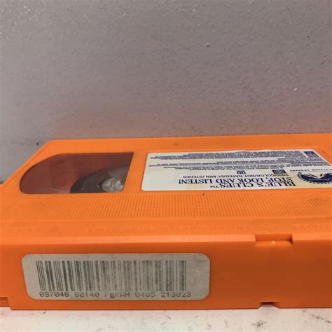 Nick Jr Blue’s Clues Stop Look Listen VHS Tape Only Nickelodeon BUY 2 GET 1 FREE 97368396630 | eBay