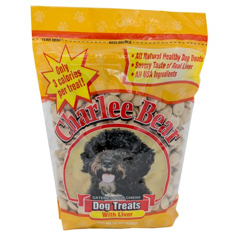 Charlee Bear Treats Refill Dog Treats – Bucky Badger Cheese