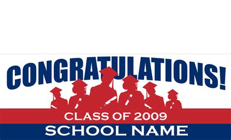 Graduation Banners - Signs Design ID #2000 | DPSBanners.com