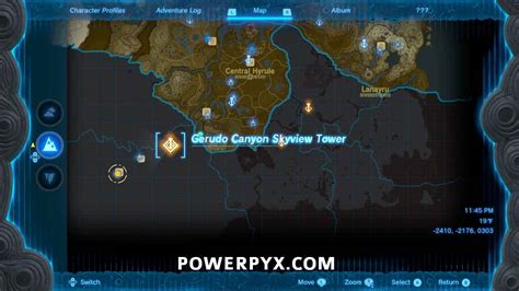 Zelda Tears of the Kingdom - Gerudo Canyon Skyview Tower Guide