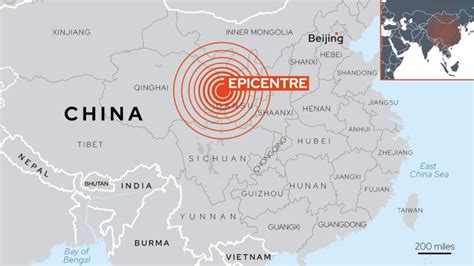 China earthquake map: Where Gansu province quake has killed over 120