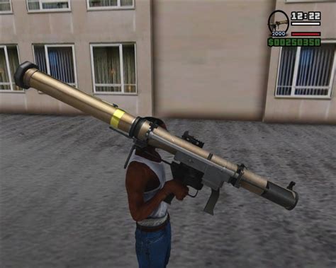 GTA San Andreas Rocket launcher Mk.153 SMAW Mod - GTAinside.com