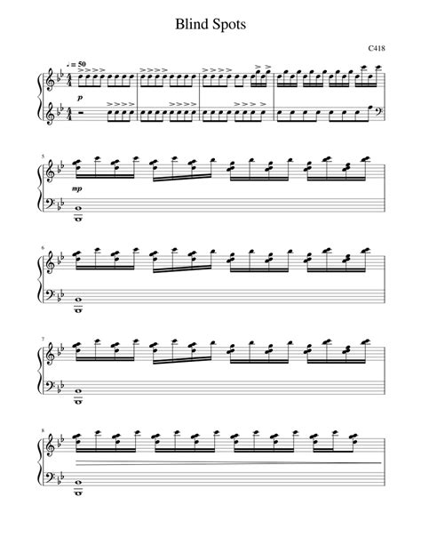 Blind Spots Sheet music for Piano (Solo) | Musescore.com