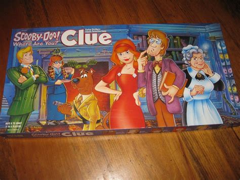 SCOOBY-DOO WHERE ARE YOU CLUE BOARD GAME***100% COMPLETE & EUC ...