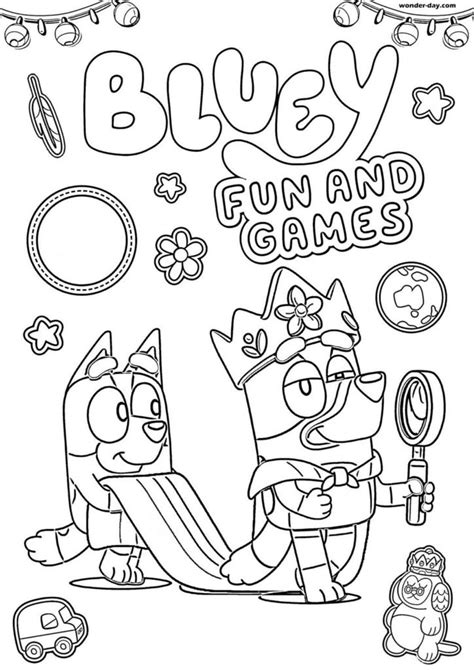 Bluey Coloring Pages Printable for Free Download