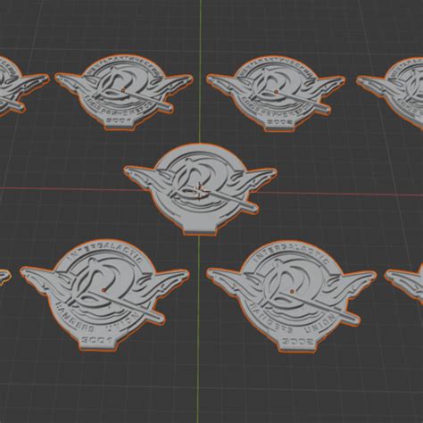 Download 3D printer designs Space Rangers Badge ・ Cults