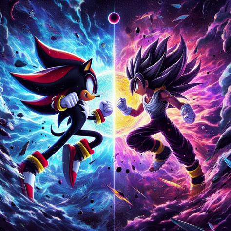 Shadow The Hedgehog VS Vegeta by PetarMeMeMakerarts on DeviantArt