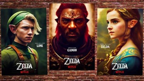 Fake Zelda Netflix Posters Blow Up, Make People Think Tom Holland Will Play Link