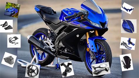 Yamaha r15 v3 modification parts - YouTube