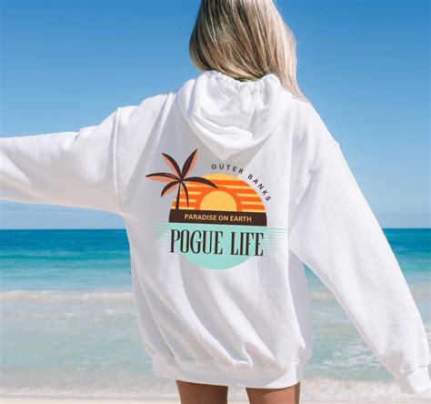 Outer Banks Shirt Outer Banks Hoodie Pogue Life Sweatshirt Vacation Hoodie Outer Banks Fan Gift ...