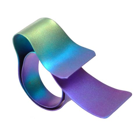 Designer Wrap Ring Giampouras 50632 - Anodized Titanium | CultureTaste