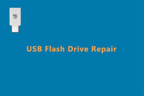 Top 5 USB Flash Drive Repair Solutions and Recover Data from USB