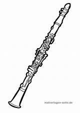 Oboe Coloring Pages sketch template