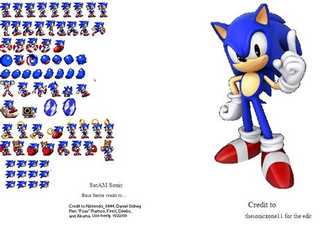 Classic Sonic Advance sprites by thesoniczone11 on DeviantArt