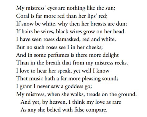 Analysis of Sonnet 130 by William Shakespeare | Owlcation