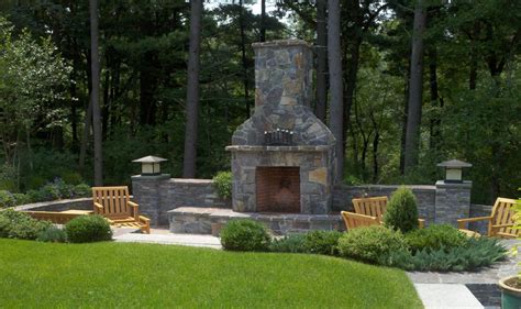 Patio Chimney Fire Pit | FIREPLACE DESIGN IDEAS