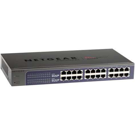 Netgear ProSafe Plus JGS524PE | Netgear Unmanaged Rackmount Switches