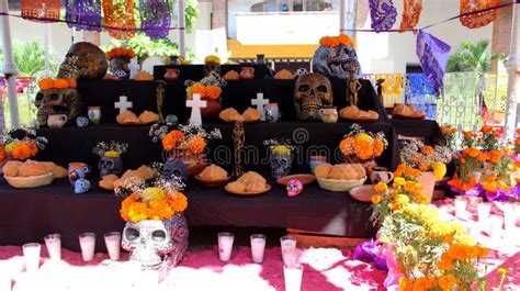 Jalisco, Mexico - Oct 25 2022: on November 1 and 2, Mexicans Make Offerings for the Day of the ...