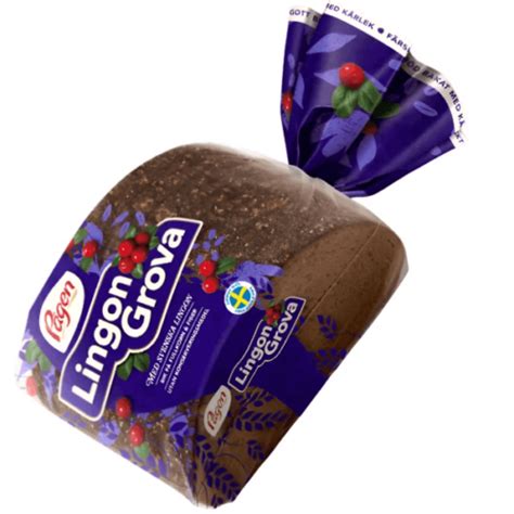 Pagen Lingongrova - Rye and Lingonberry Bread 500g - ScandiKitchen