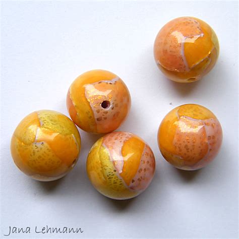 Beads | polymer clay - for these beads I used pearl clay as … | Flickr