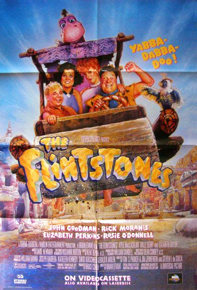 The Flintstones movie poster [John Goodman, Rick Moranis] 27x40