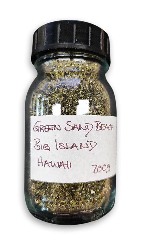 Sand sample from Green Sand Beach